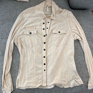 Free people long sleeve shirt